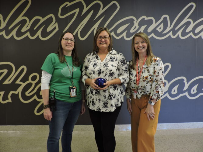 John Marshall High School Teacher Receives Statewide Recognition for Going ‘Above and Beyond’